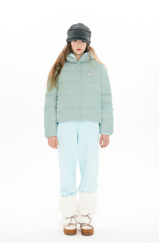 Cherry Basic Down Jumper