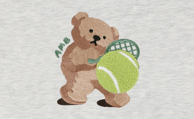Tennis Bear Hoodie