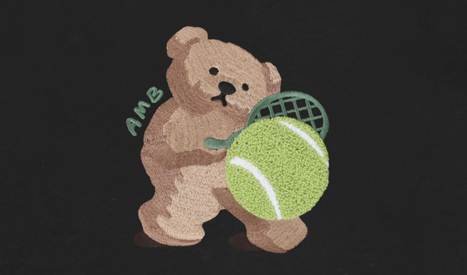 Tennis Bear Hoodie