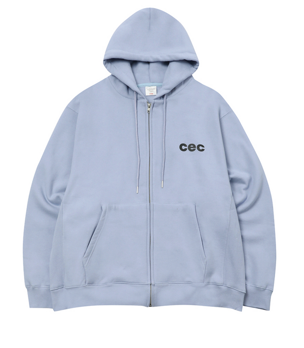 CEC Zip-up Hoodie Sky Blue