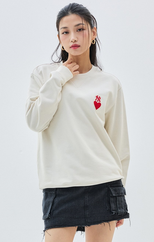 Heart Logo Overfit Sweatshirt