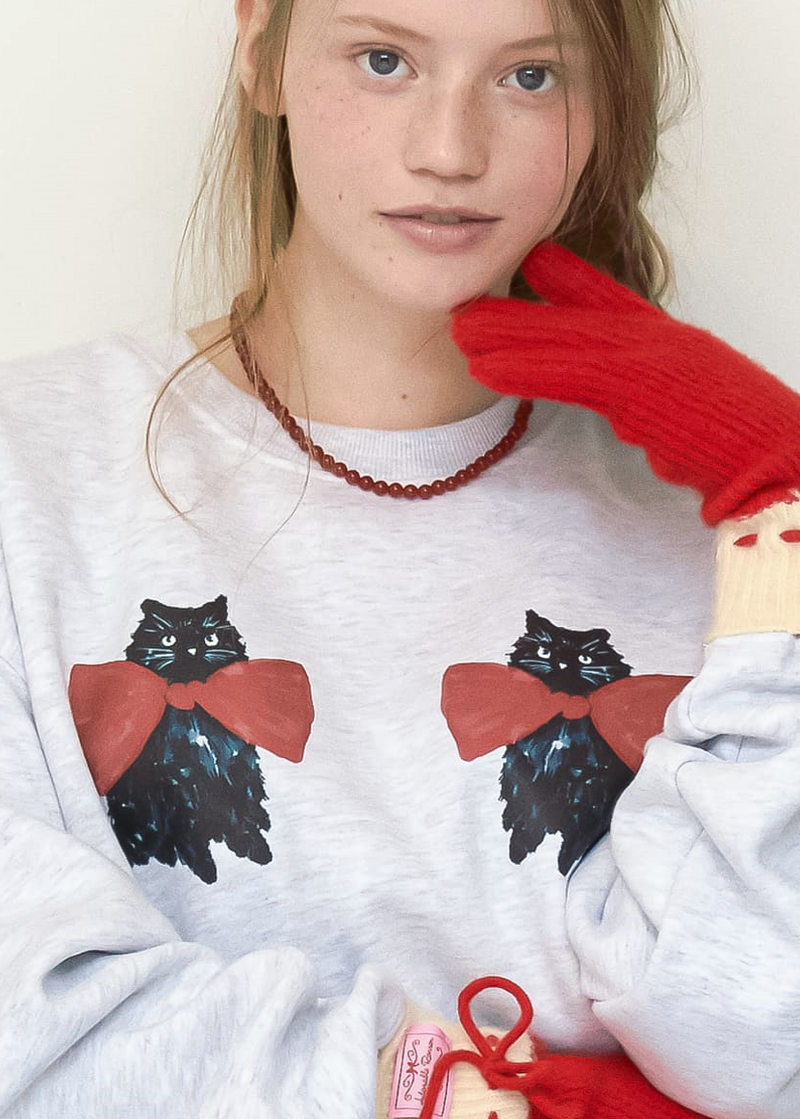 Ribbon Cats Sweatshirt