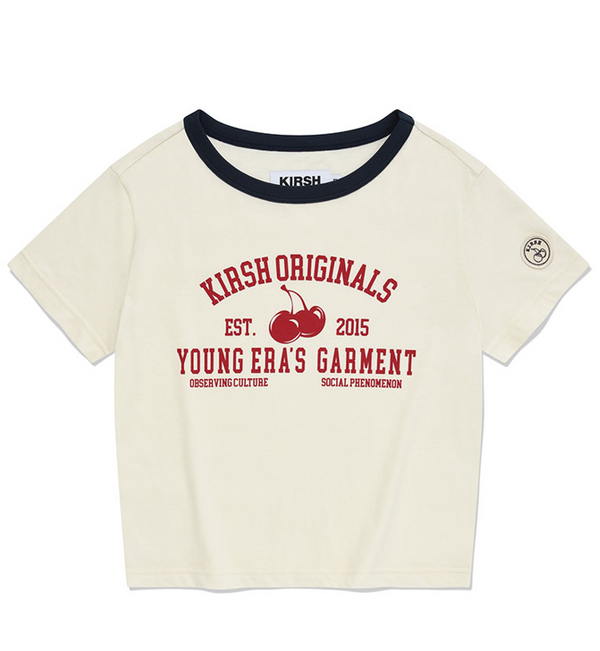 Youth Hostel Graphic Semi Crop T-shirt