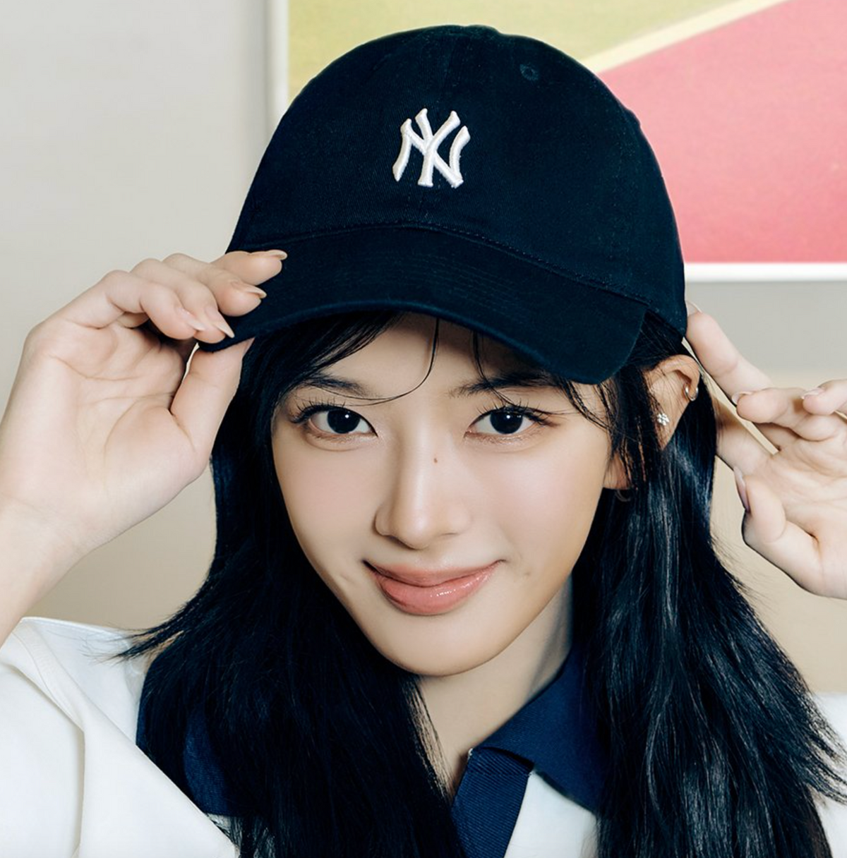 ★MLB Korea★ Rookie Unstructured Ball Cap NY Black Rookie Unstructured Ball Cap NY YankeeS Black | MLB | Couturist