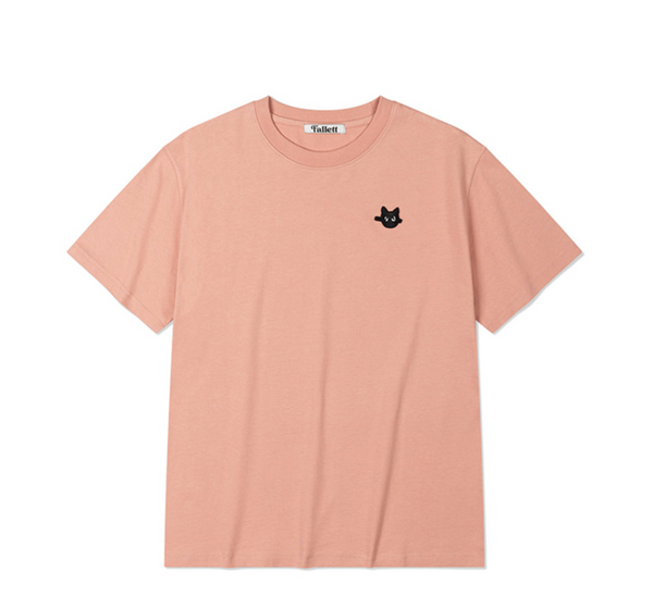 Nero Wappen Short Sleeve T-shirt Pink