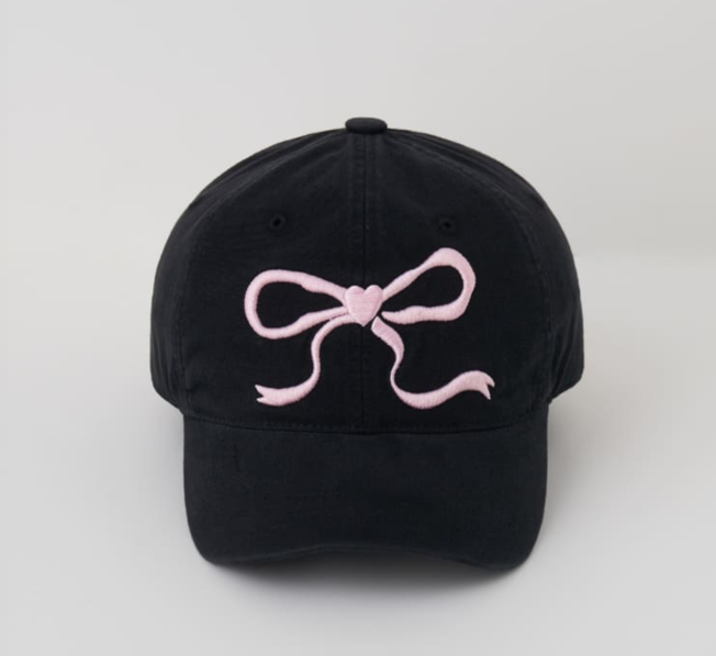 Heart Ribbon Ball Cap