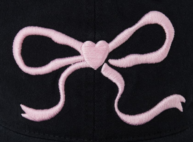 Heart Ribbon Ball Cap