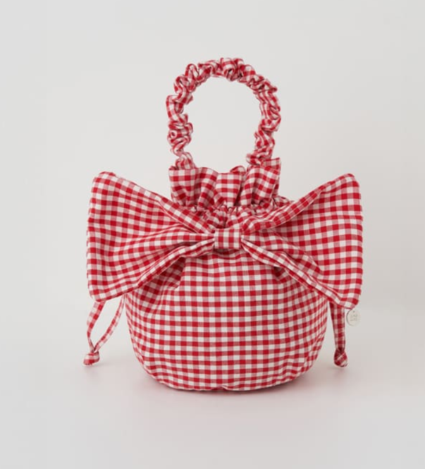 Big Ribbon Mini Bag Gingham