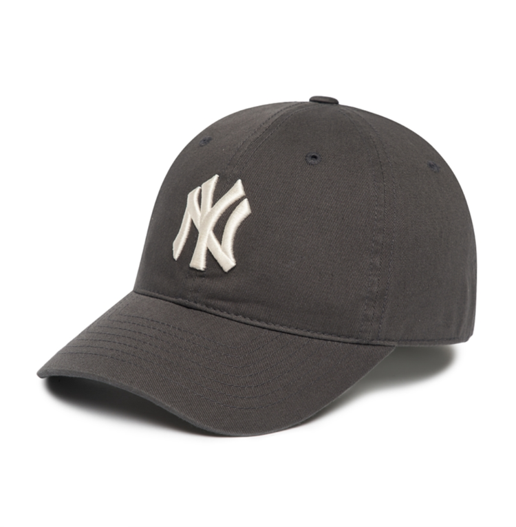 N-Cover Unstructured Ball Cap Yankees Charcoal