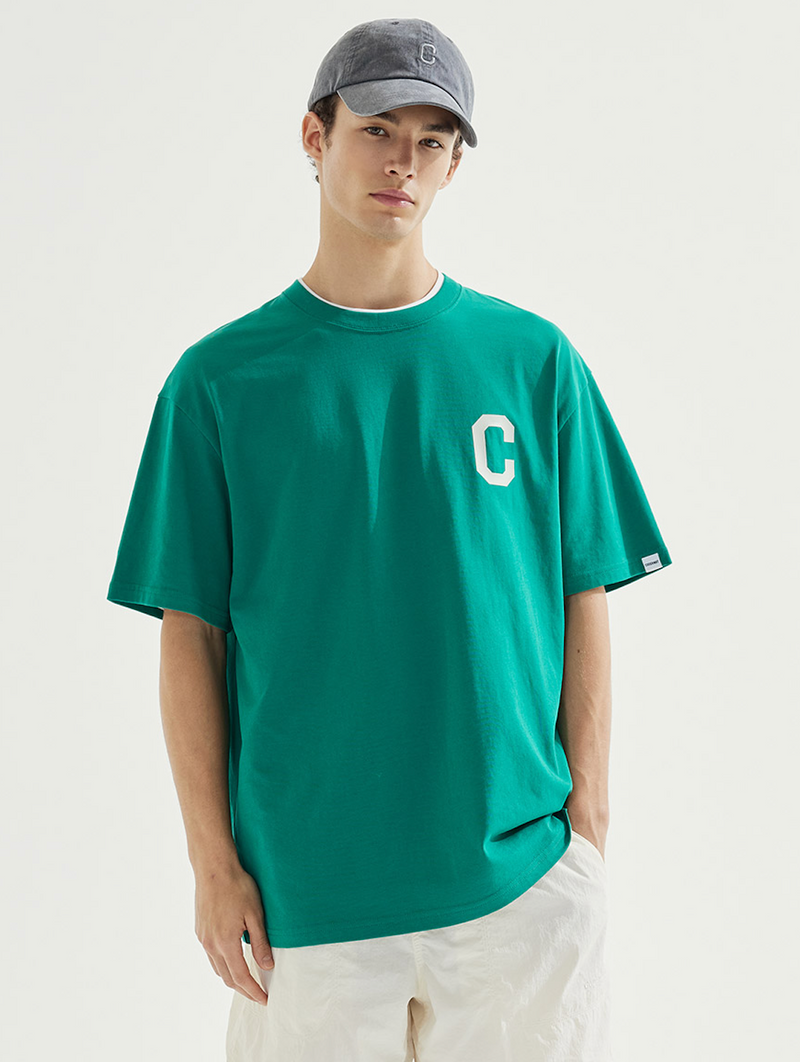 C Logo T-shirt Green