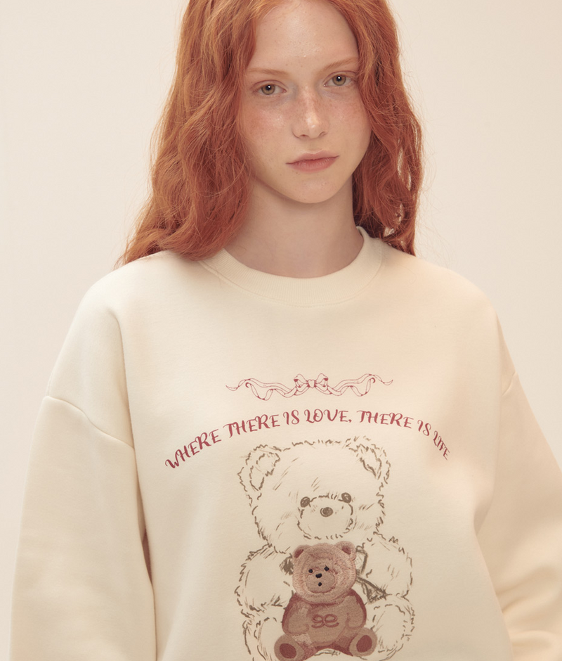 Love Life Bear Sweatshirt