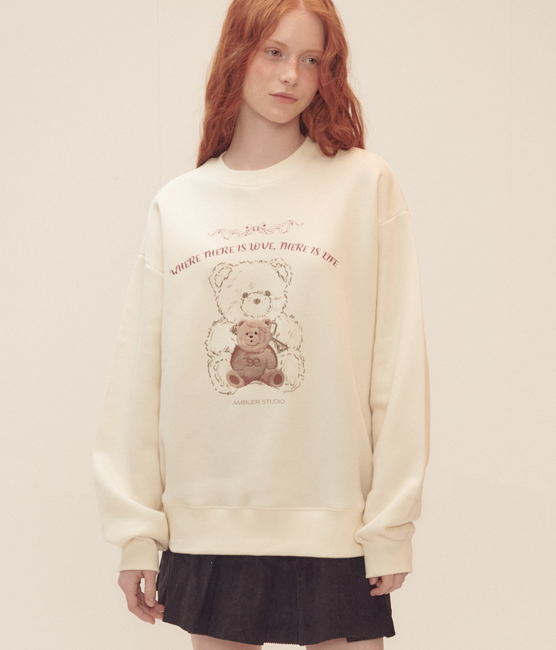 Love Life Bear Sweatshirt