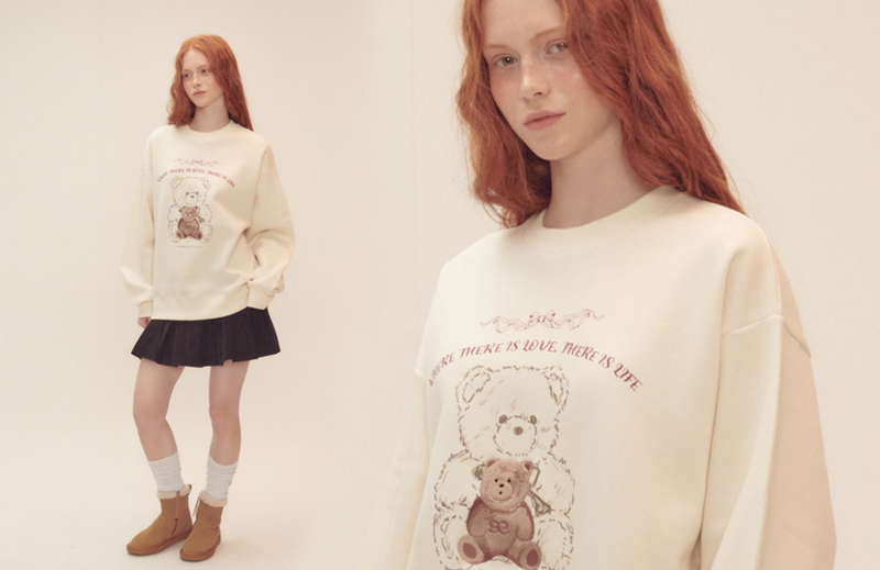 Love Life Bear Sweatshirt