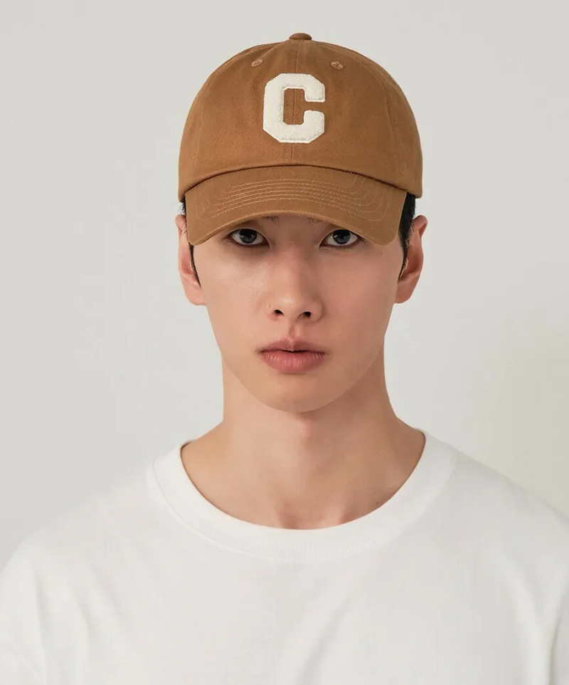 C Logo BB Cap Khaki