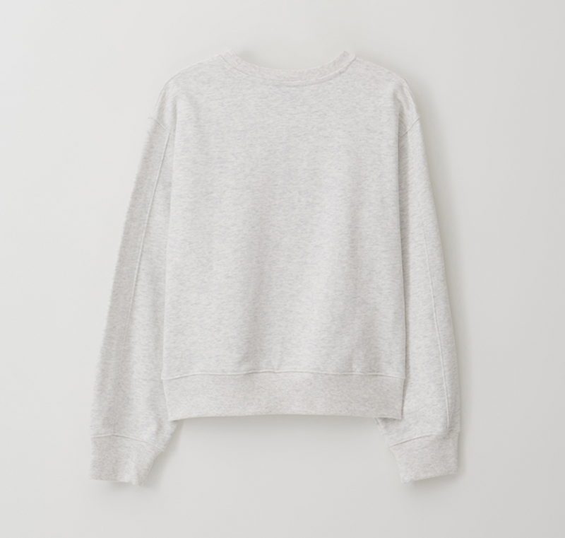 Maison De Rola Sweatshirt Melange Grey