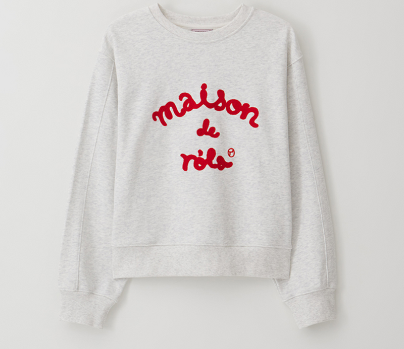 Maison De Rola Sweatshirt Melange Grey