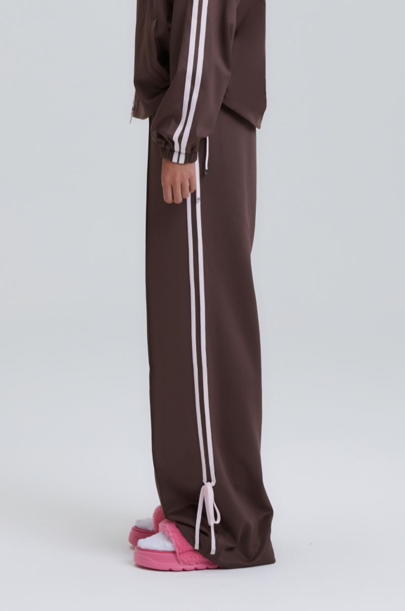 Women Ribbon Track Pants