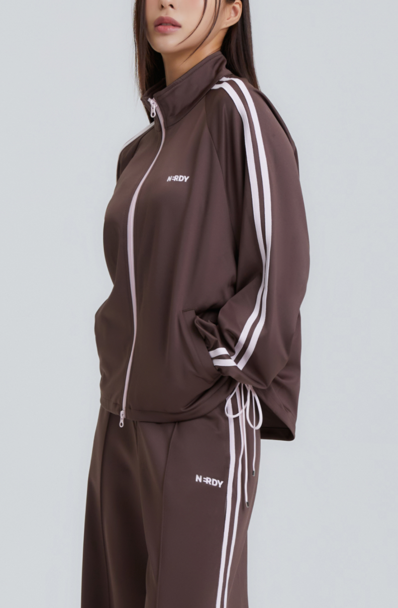 Women Ribbon Track Top