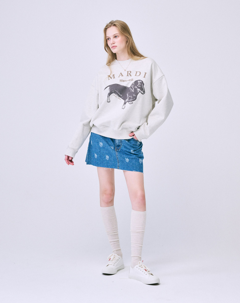 Sweatshirt Ddanji Oatmeal Beige