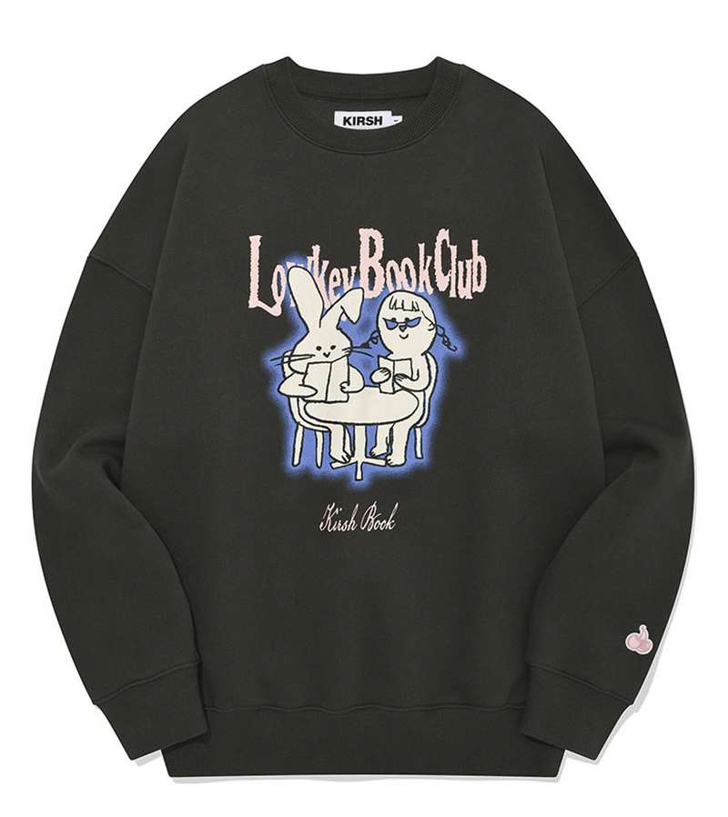 Lowkey Book Club Graphic Sweatshirt