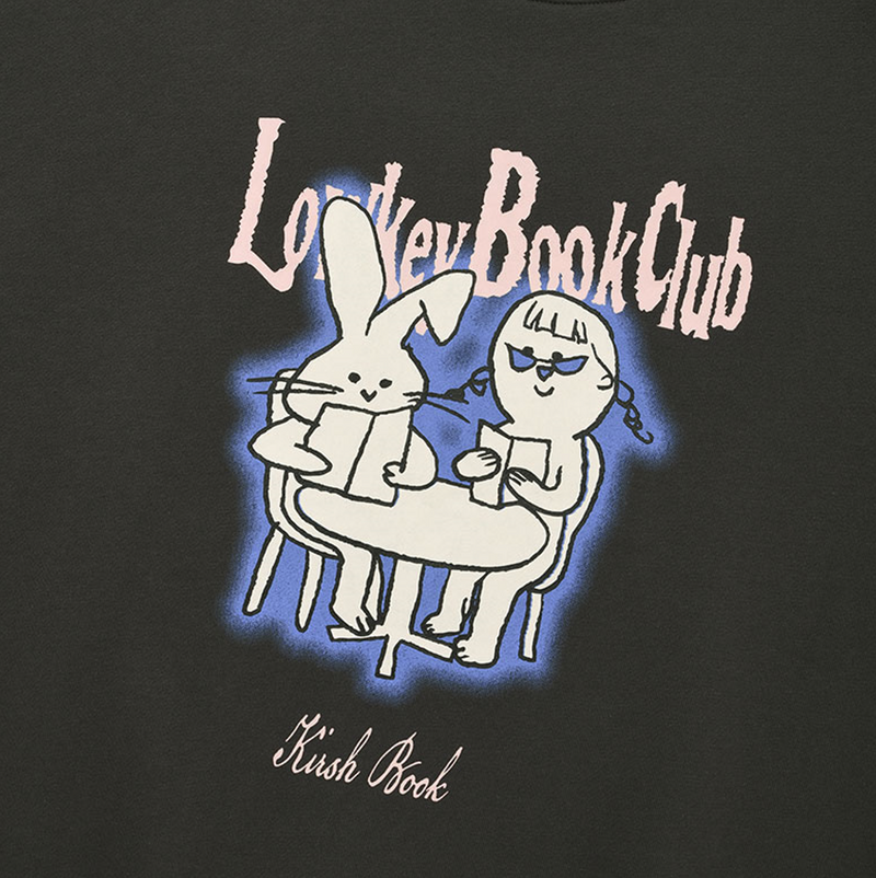 Lowkey Book Club Graphic Sweatshirt