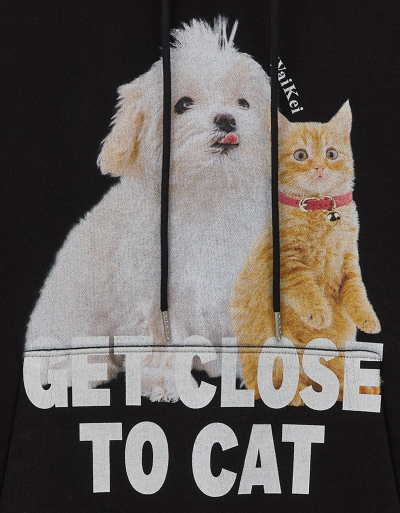 Maltese and Cheesecat Hoodie Black