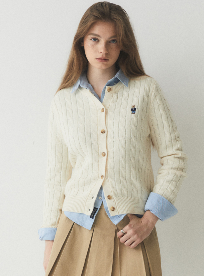Steve Cable Cardigan | WHO.A.U | Couturist Steve Cable Cardigan | WHO.A.U | Couturist