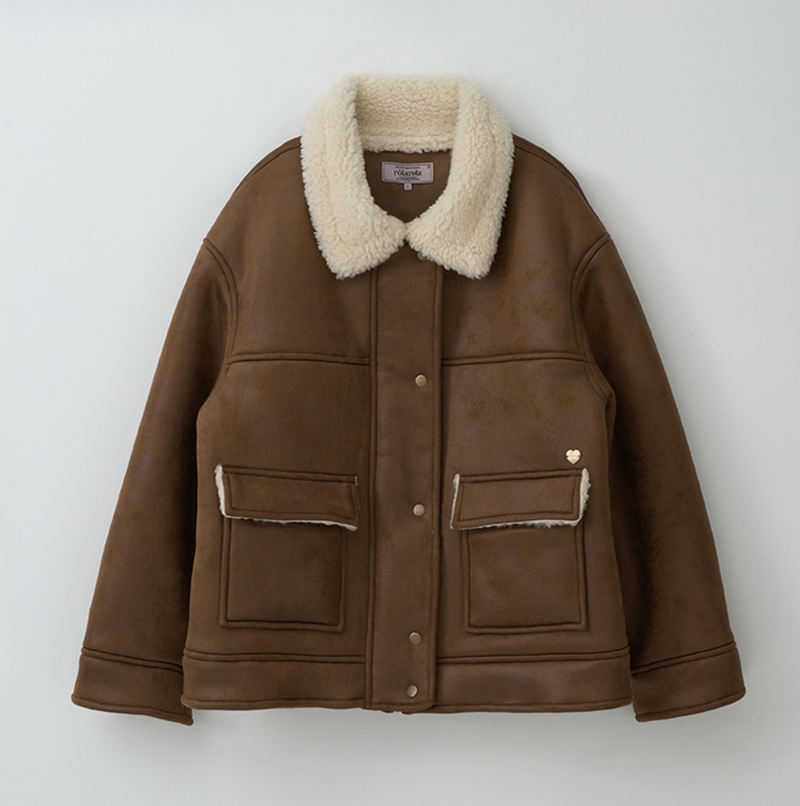 Collar Pocket Mustang Coat