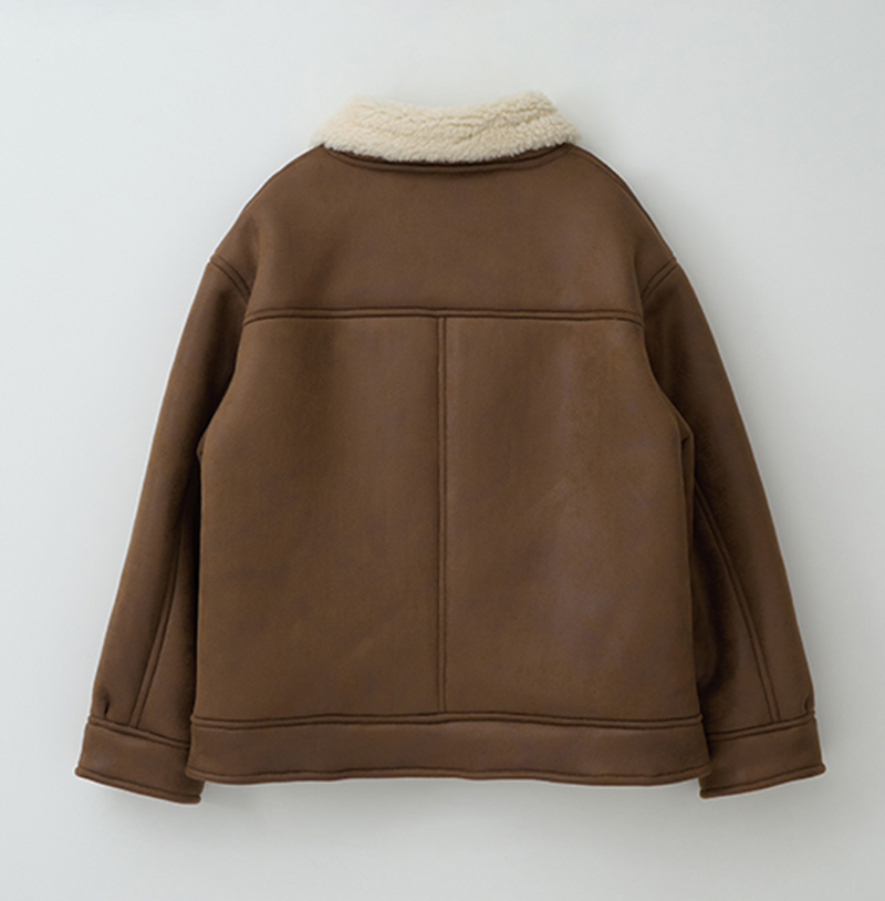 Collar Pocket Mustang Coat