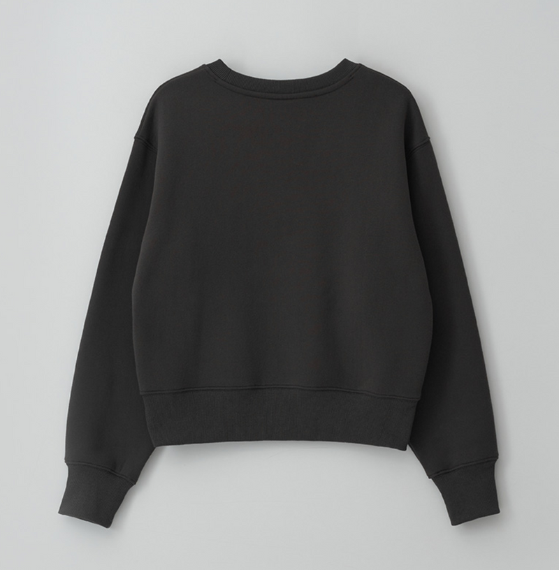 Ribbon Fleece Sweatshirt