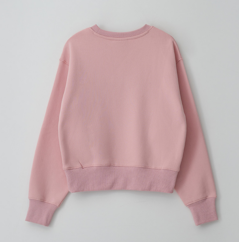 Ribbon Fleece Sweatshirt