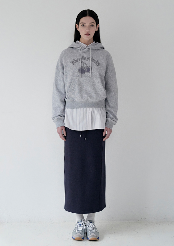 Kirsh Plain Jersey Long Skirt