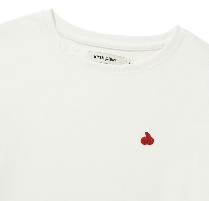 Kirsh Plain Round Fitted T-shirt