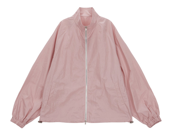 Matin Kim Logo Coating Jumper in Pink