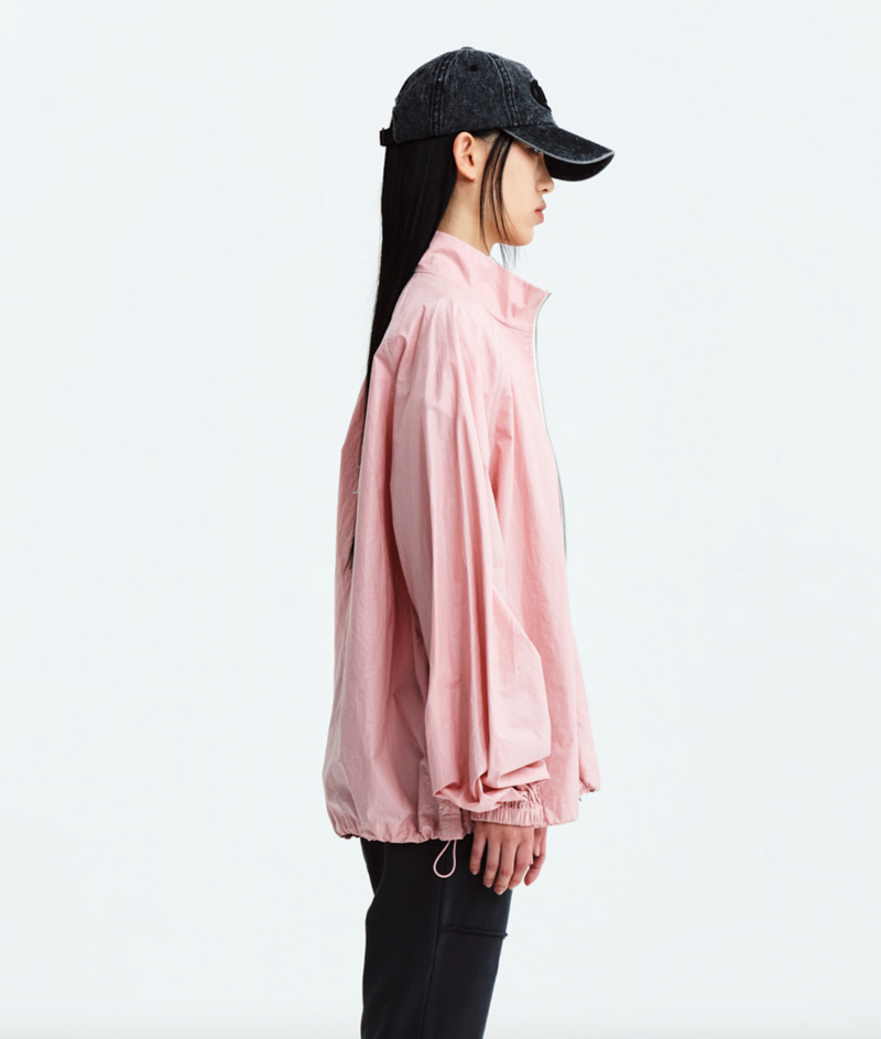 Matin Kim Logo Coating Jumper in Pink