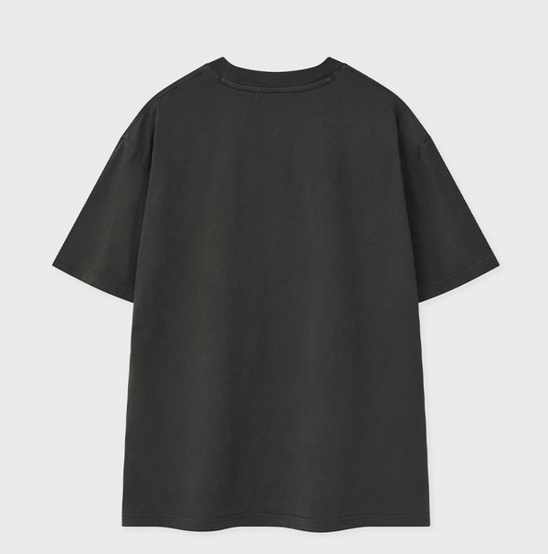 Deux Nero Short Sleeves T-shirt Charcoal