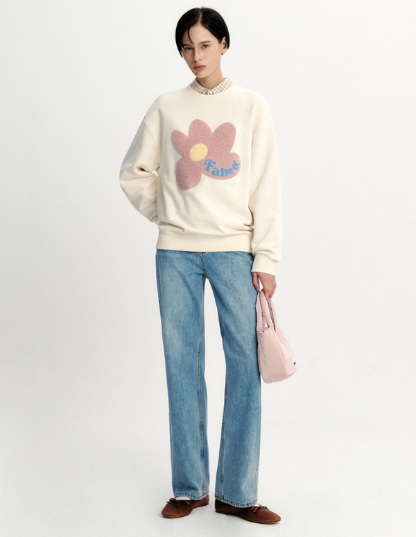 Boucle Flower Sweatshirt