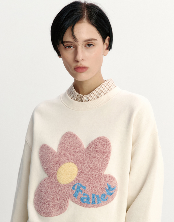 Boucle Flower Sweatshirt