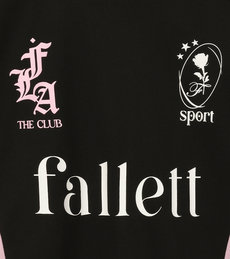 Sports Club Football Jersey Black