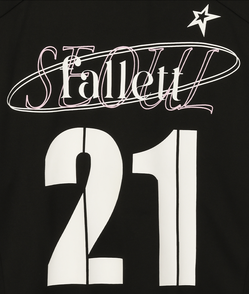 Sports Club Football Jersey Black