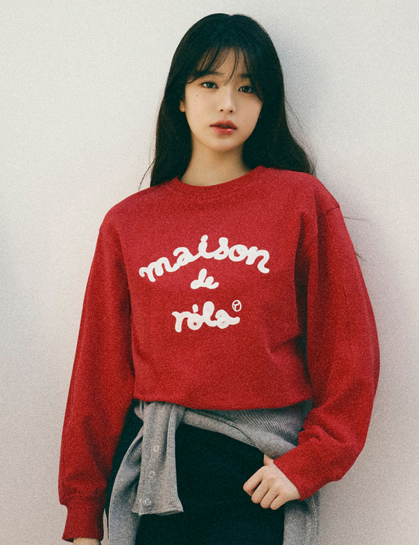 Maison De Rola Sweatshirt Red
