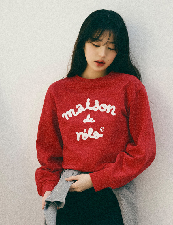 Maison De Rola Sweatshirt Red