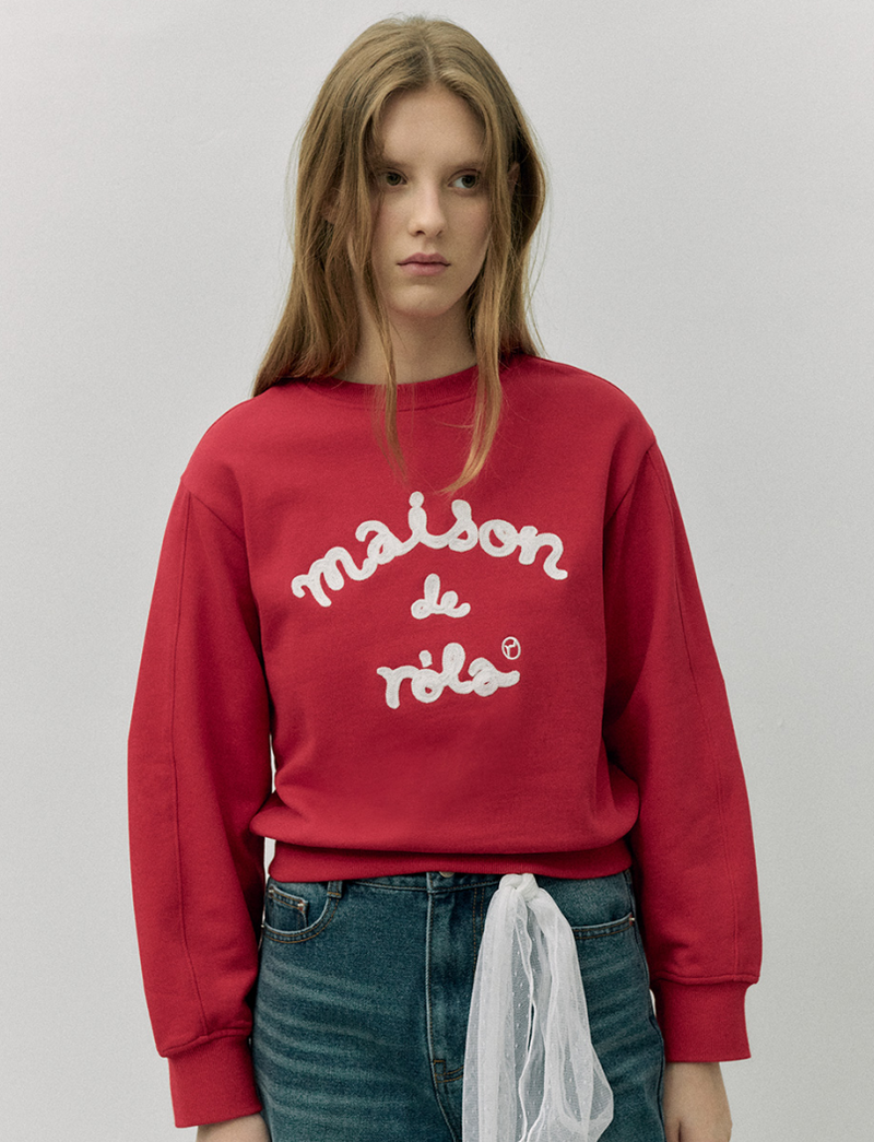 Maison De Rola Sweatshirt Red