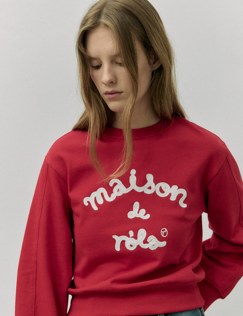Maison De Rola Sweatshirt Red