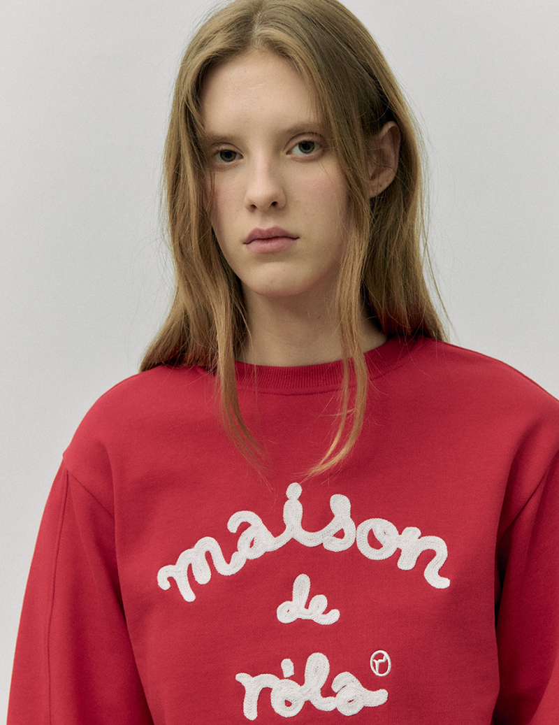 Maison De Rola Sweatshirt Red