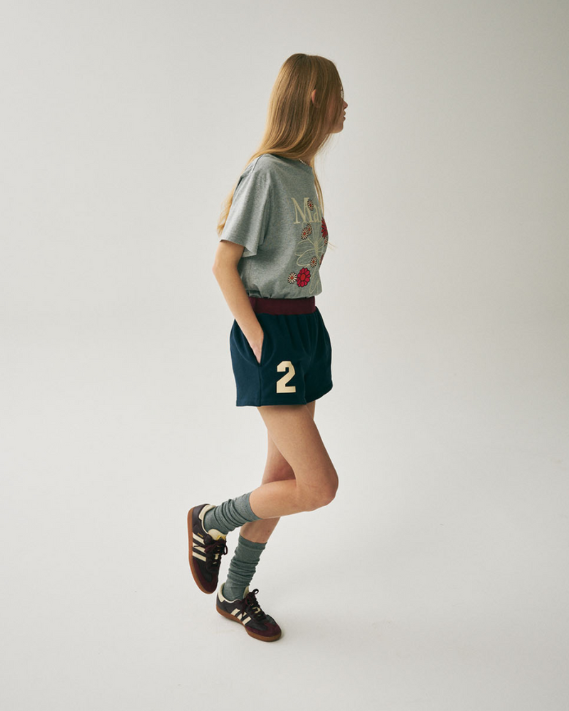 Tshirt Flowermardi Blossom Grey Ivory
