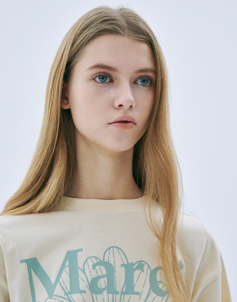 Tshirt Flowermardi Butter Mossgreen