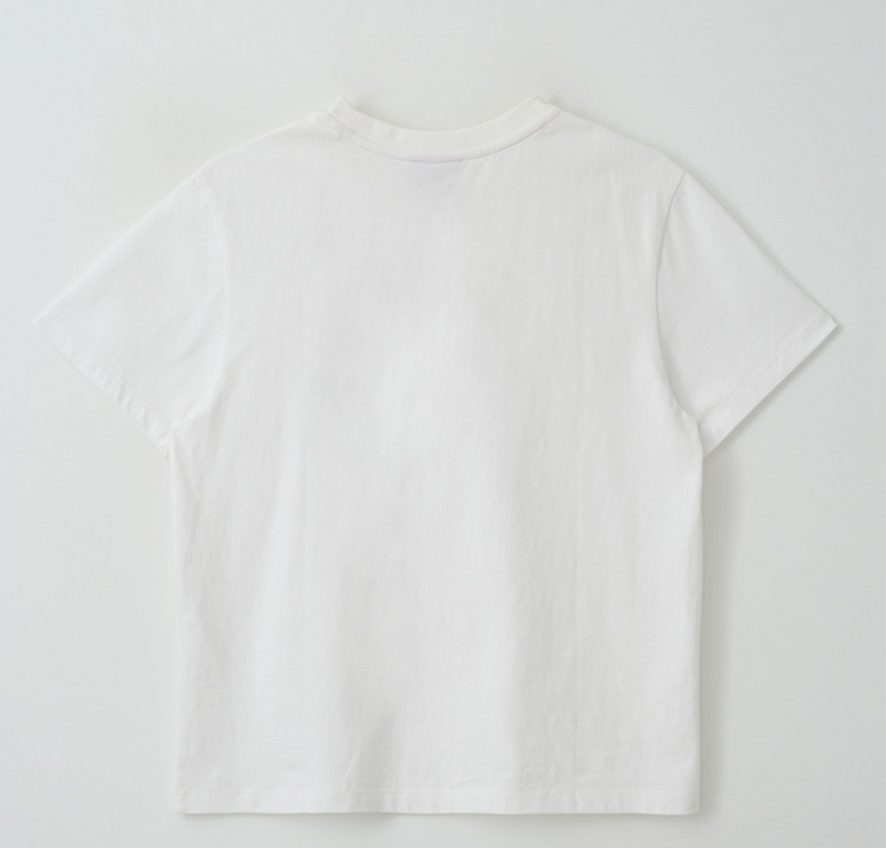 Heart Friends Puppy T-shirt White