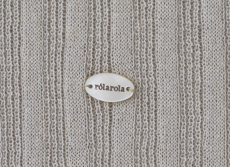 Lace Detail Cardigan Light Grey