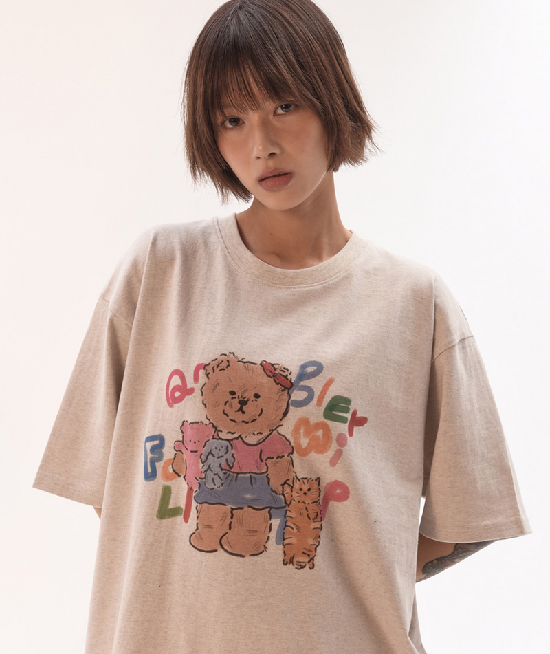 Color Trip T-shirt Oatmeal